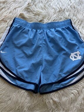 A5 Nike UNC Running Tempo Shorts Dri-FIT Athletic Gym Blue White Size L Large